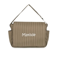 Pusletaske med navn Re-Q Baby, Day Et Mini, Walnut